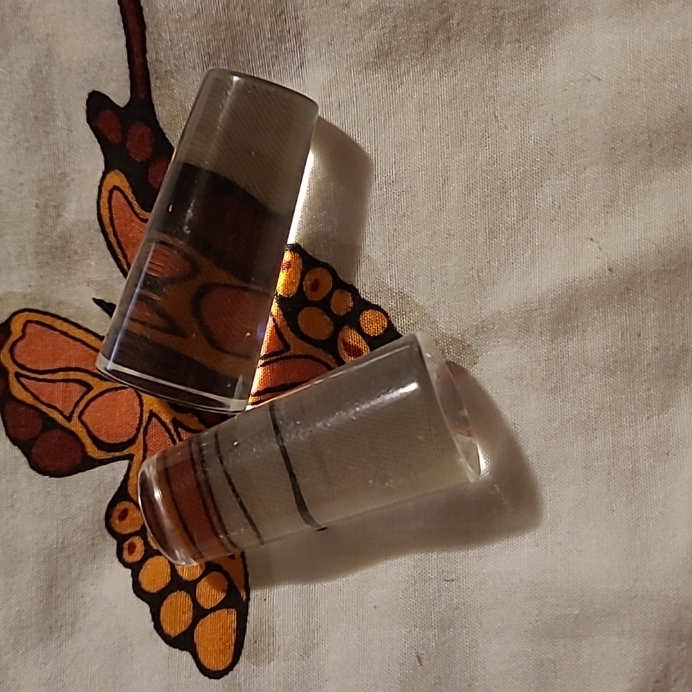 ⭐3/4" Ear Tapers⭐, Ear Gauges, Clear Acrylic🤍